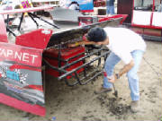 On the pit crew, Dirt Late Model